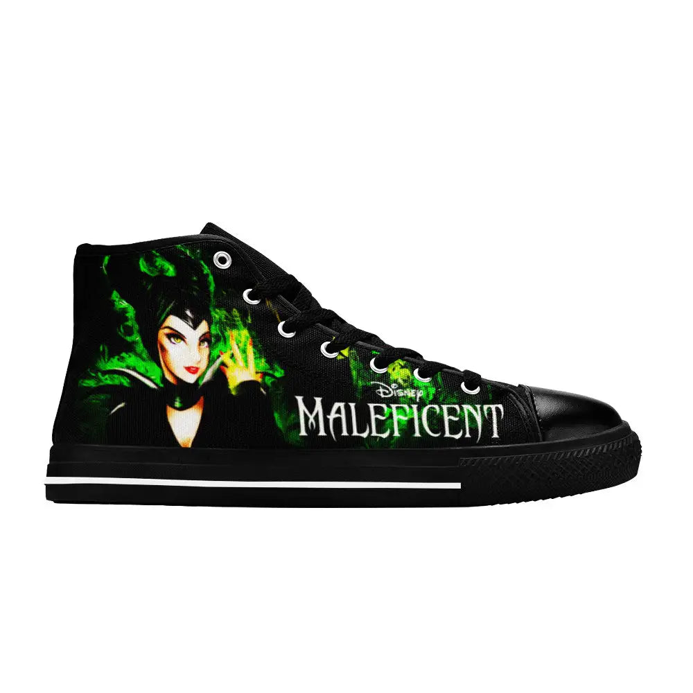 Maleficent Princess Aurora Custom High Top Sneakers Shoes