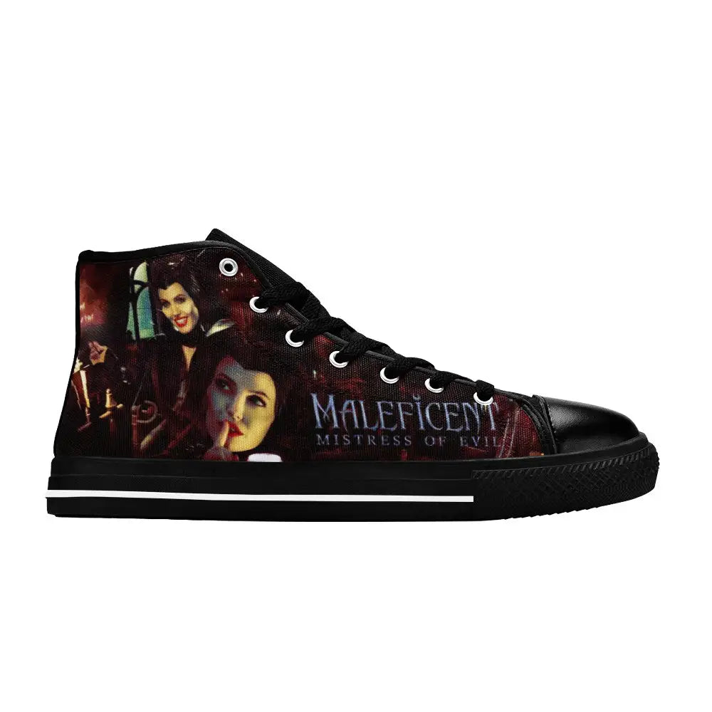 Maleficent Princess Aurora Custom High Top Sneakers Shoes