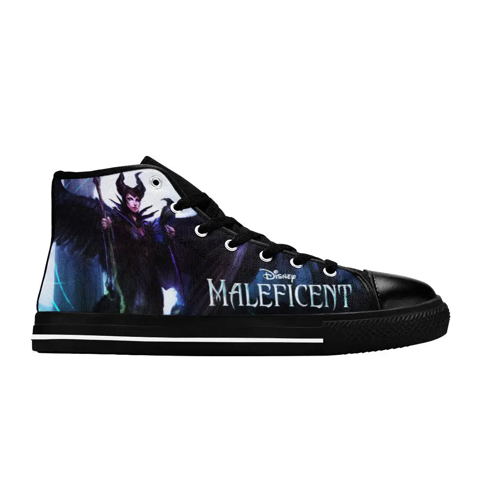 Maleficent Princess Aurora Custom High Top Sneakers Shoes