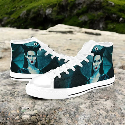 Maleficent Princess Aurora Custom High Top Sneakers Shoes