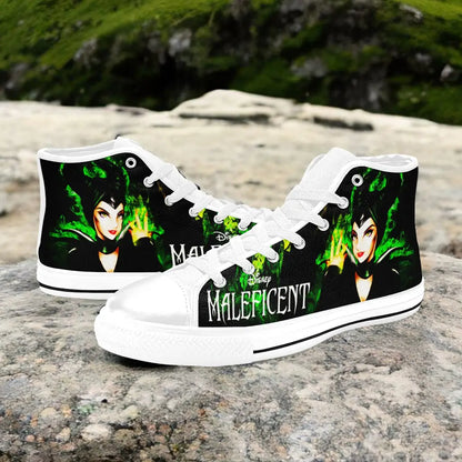 Maleficent Princess Aurora Custom High Top Sneakers Shoes