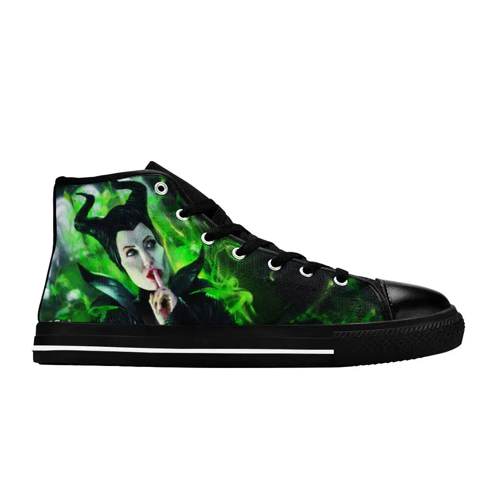 Maleficent Princess Aurora Custom High Top Sneakers Shoes