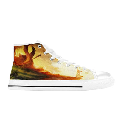 Maleficent Princess Aurora Custom High Top Sneakers Shoes