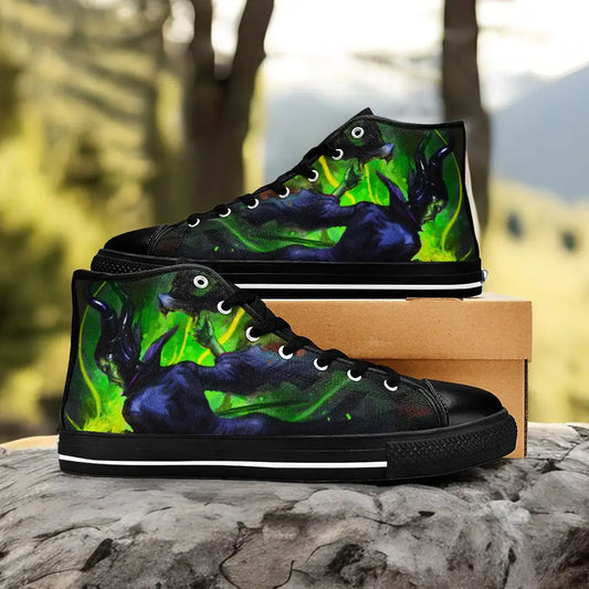 Maleficent Princess Aurora Custom High Top Sneakers Shoes