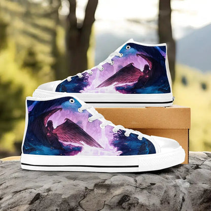 Maleficent Princess Aurora Custom High Top Sneakers Shoes