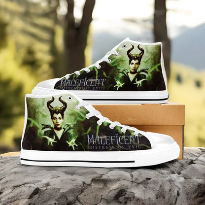 Maleficent Princess Aurora Custom High Top Sneakers Shoes