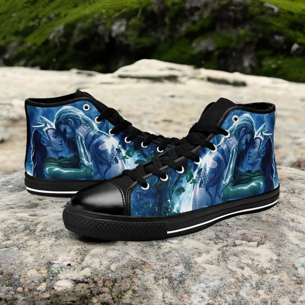 Mera Aquaman Justice League Custom High Top Sneakers Shoes