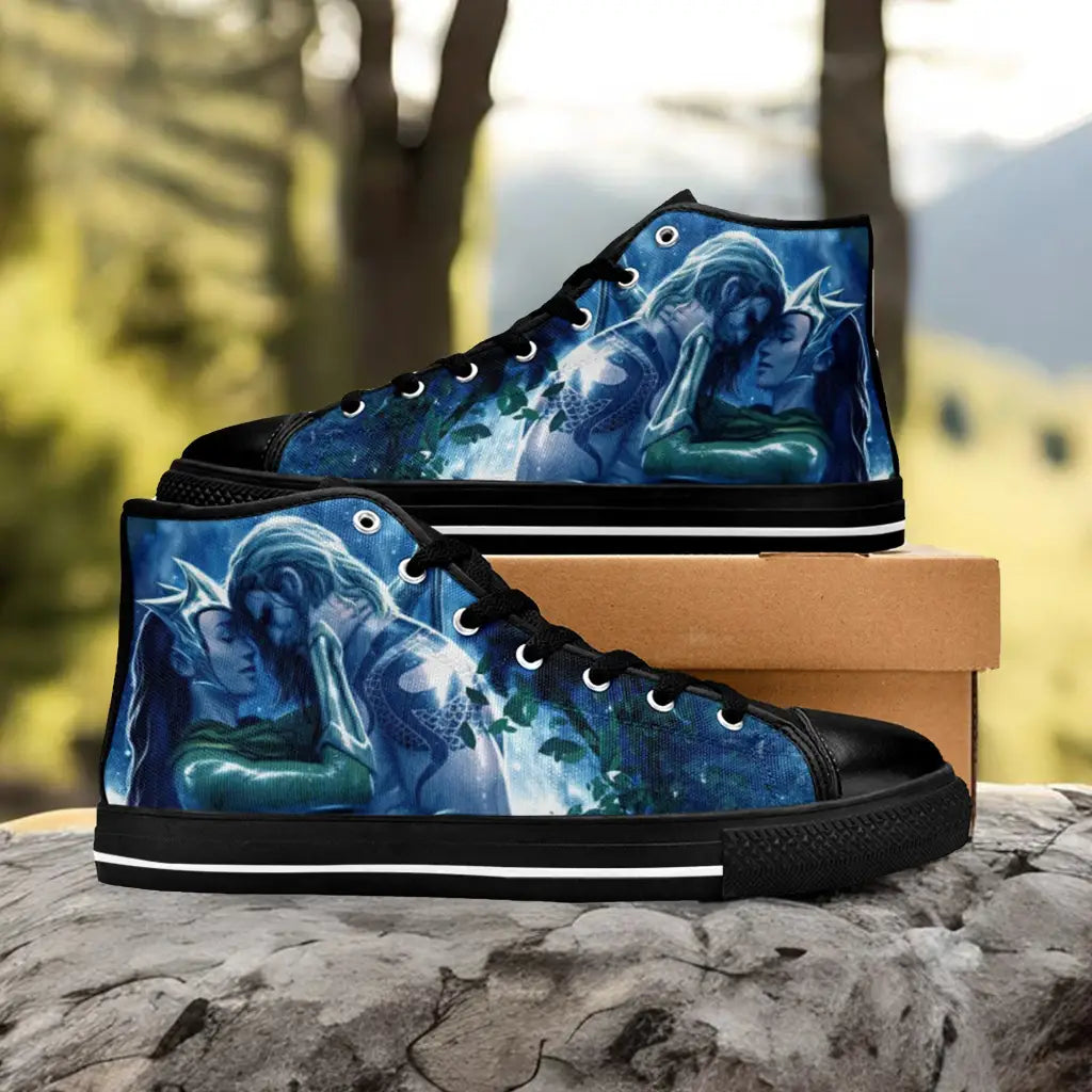 Mera Aquaman Justice League Custom High Top Sneakers Shoes