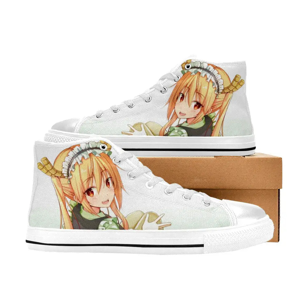 Miss Kobayashi Dragon Maid Shoes High Top Sneakers