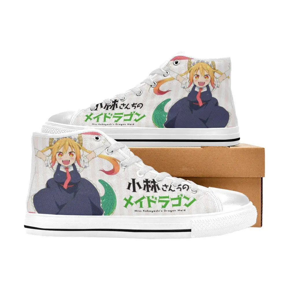 Miss Kobayashi Dragon Maid Shoes High Top Sneakers