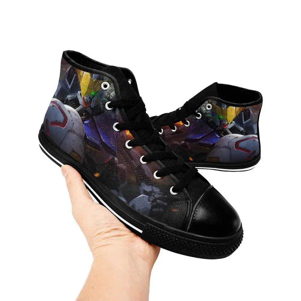 Mobile Suit Gundam Custom High Top Sneakers Shoes