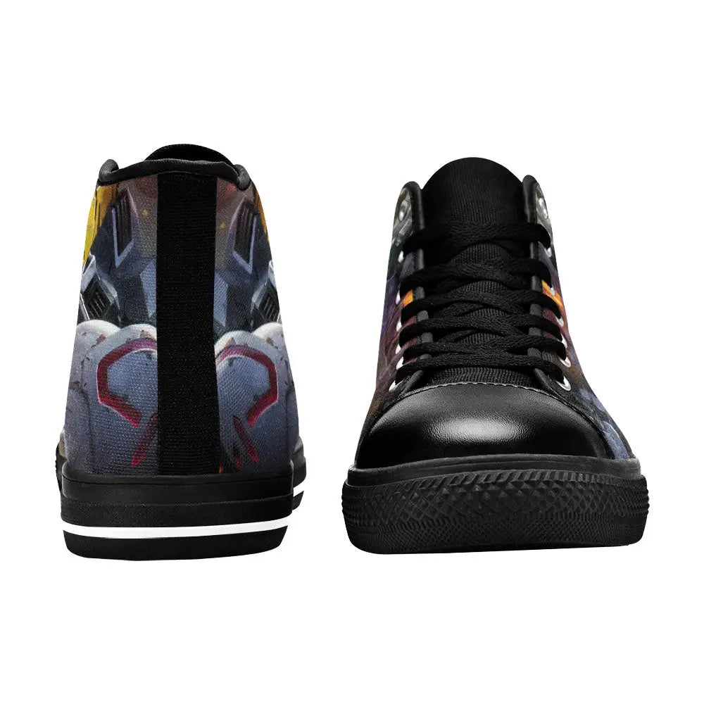 Mobile Suit Gundam Custom High Top Sneakers Shoes