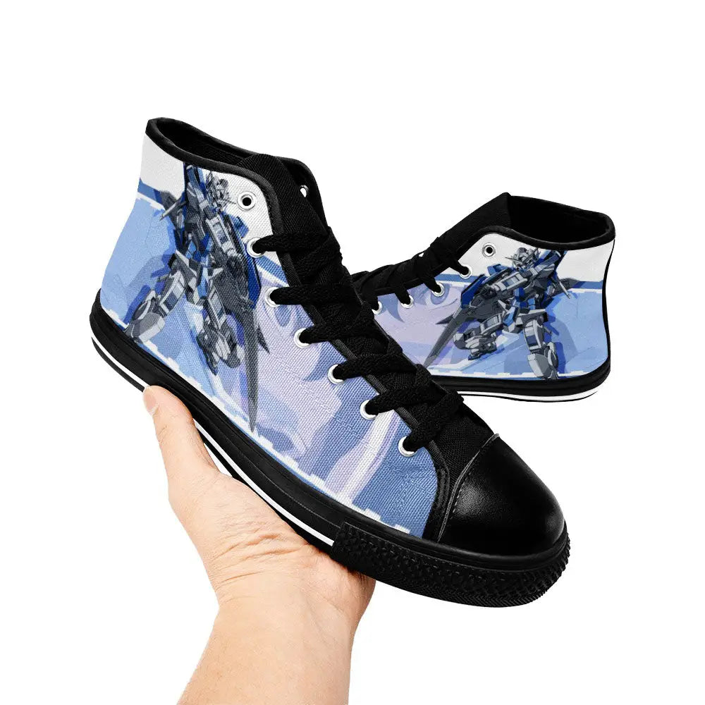 Mobile Suit Gundam Custom High Top Sneakers Shoes