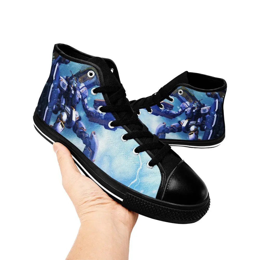 Mobile Suit Gundam Custom High Top Sneakers Shoes