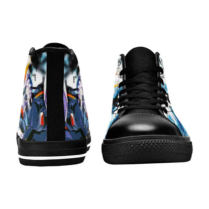 Mobile Suit Gundam Custom High Top Sneakers Shoes