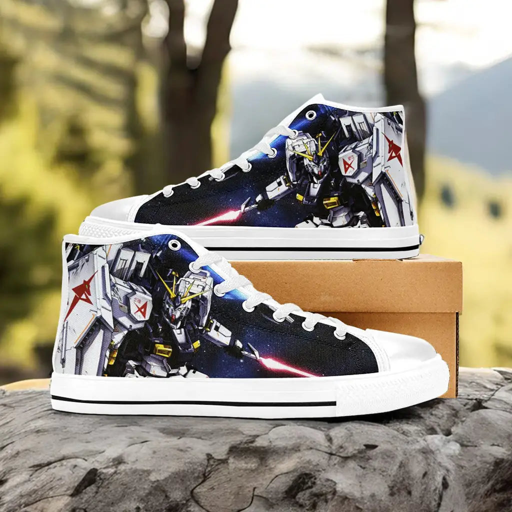 Mobile Suit Gundam Custom High Top Sneakers Shoes