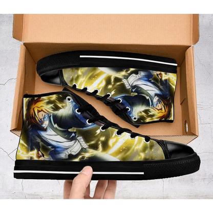 My Hero Academia Denki Kaminari Custom High Top Sneakers Shoes