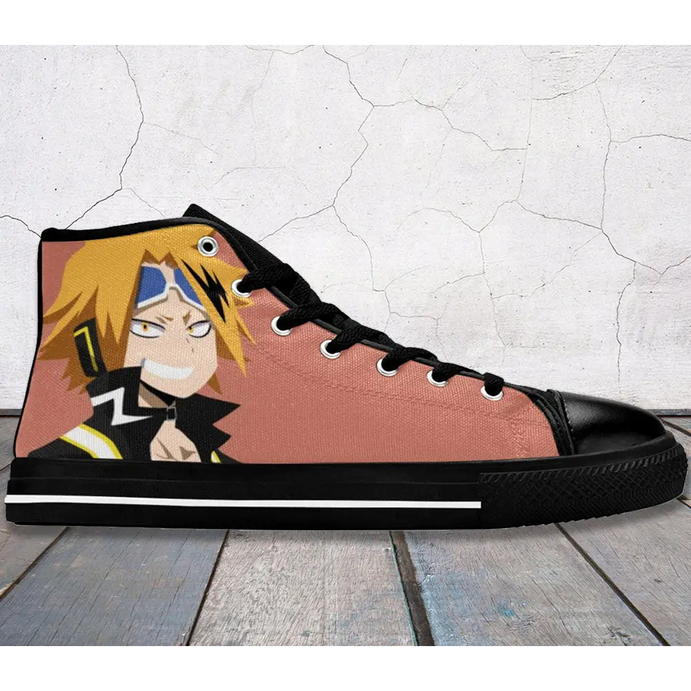 My Hero Academia Denki Kaminari Custom High Top Sneakers Shoes