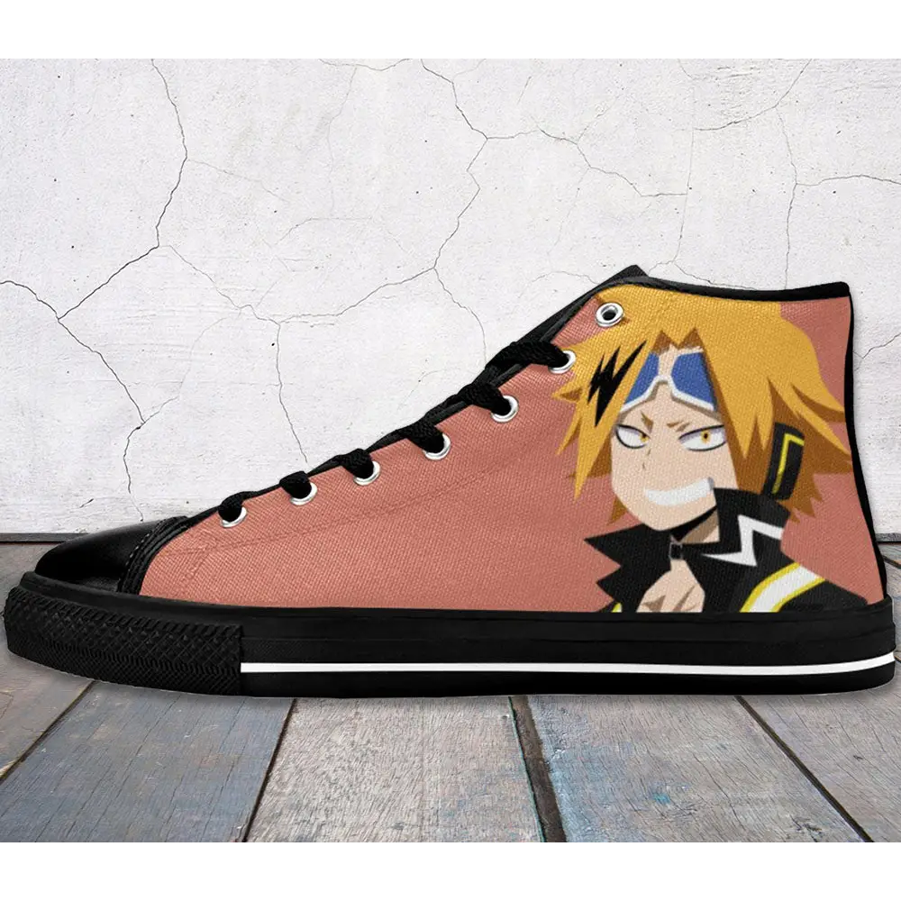 My Hero Academia Denki Kaminari Custom High Top Sneakers Shoes