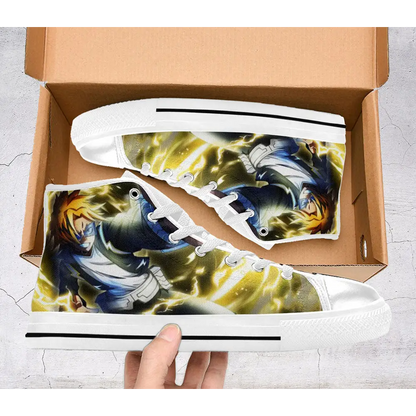 My Hero Academia Denki Kaminari Custom High Top Sneakers Shoes