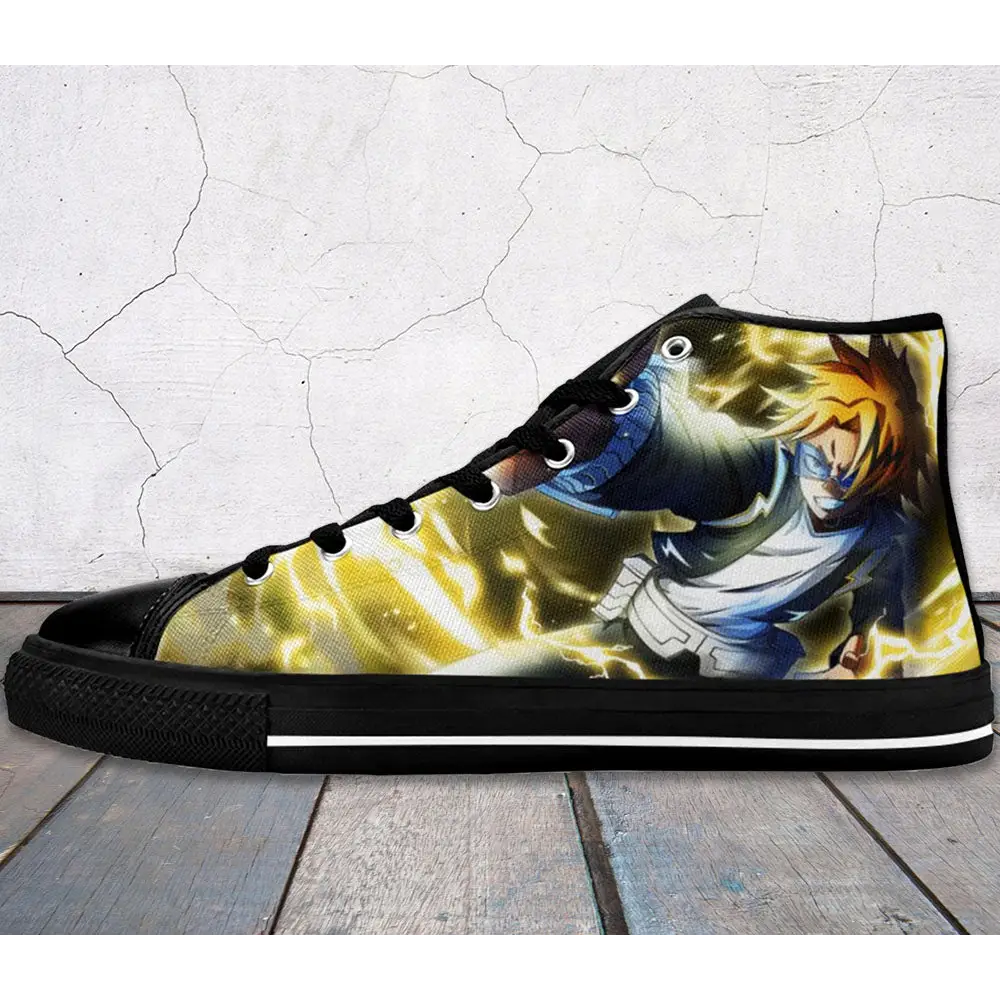 My Hero Academia Denki Kaminari Custom High Top Sneakers Shoes