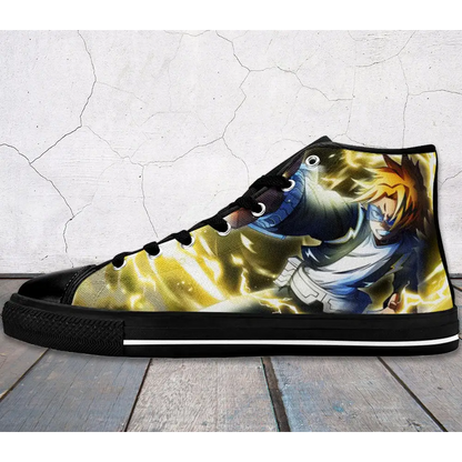 My Hero Academia Denki Kaminari Custom High Top Sneakers Shoes