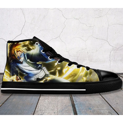 My Hero Academia Denki Kaminari Custom High Top Sneakers Shoes