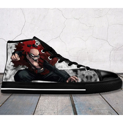 My Hero Academia Eijiro Kirishima Custom High Top Sneakers Shoes