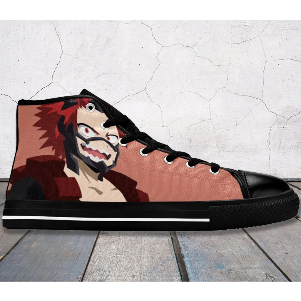 My Hero Academia Eijiro Kirishima Custom High Top Sneakers Shoes