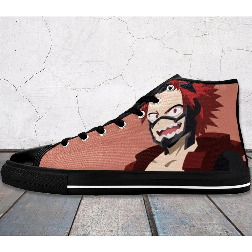 My Hero Academia Eijiro Kirishima Custom High Top Sneakers Shoes