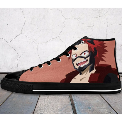 My Hero Academia Eijiro Kirishima Custom High Top Sneakers Shoes