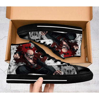 My Hero Academia Eijiro Kirishima Custom High Top Sneakers Shoes