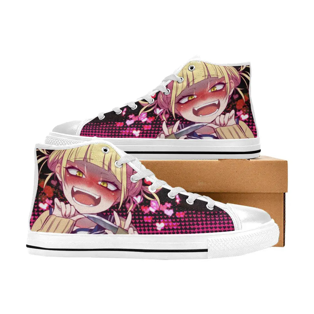 My Hero Academia Himiko Toga Custom High Top Sneakers Shoes