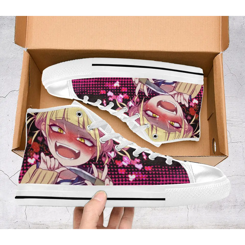 My Hero Academia Himiko Toga Custom High Top Sneakers Shoes