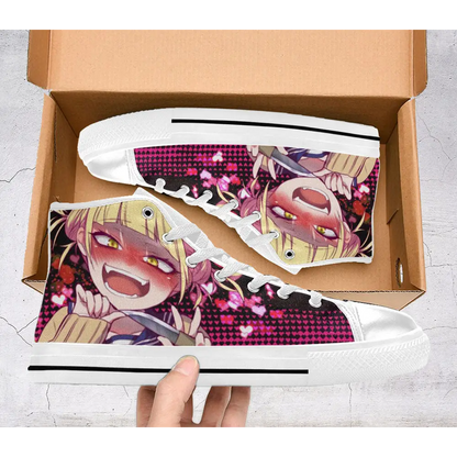 My Hero Academia Himiko Toga Custom High Top Sneakers Shoes