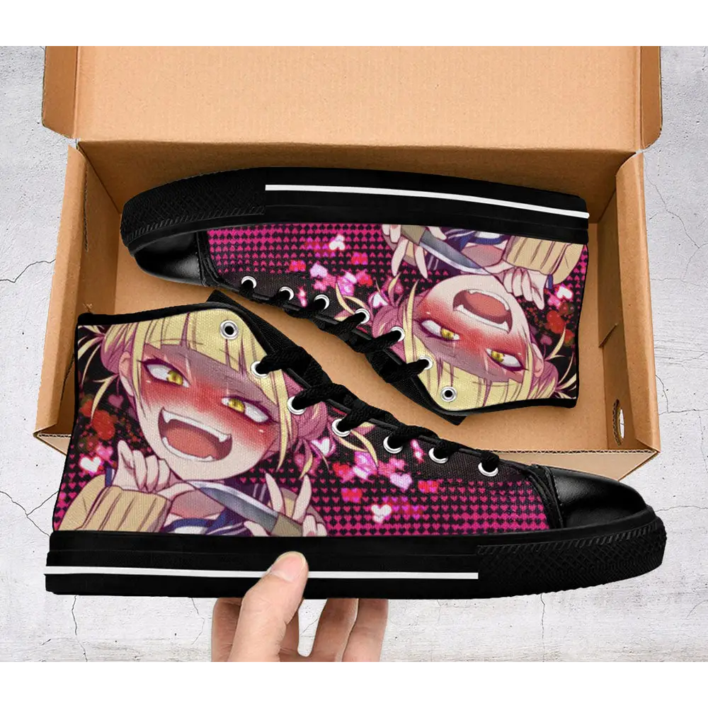 My Hero Academia Himiko Toga Custom High Top Sneakers Shoes