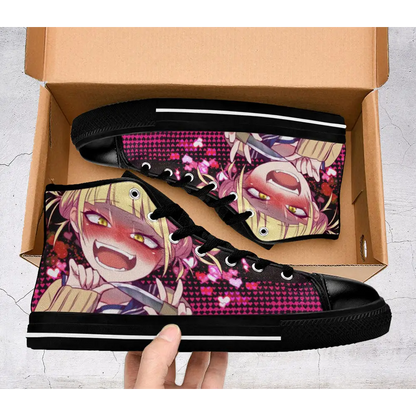 My Hero Academia Himiko Toga Custom High Top Sneakers Shoes