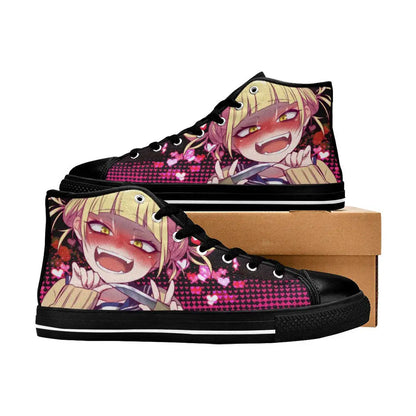 My Hero Academia Himiko Toga Custom High Top Sneakers Shoes