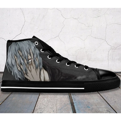 My hero academia Tomura Shigaraki Custom High Top Sneakers Shoes