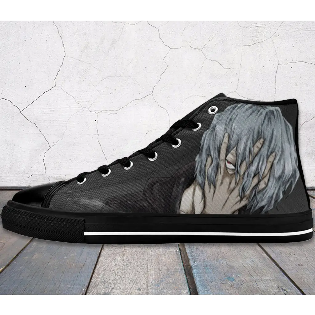 My hero academia Tomura Shigaraki Custom High Top Sneakers Shoes