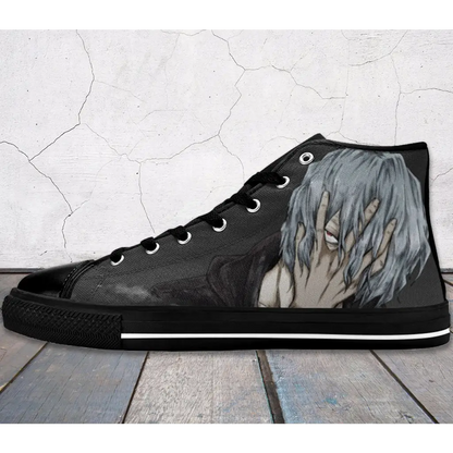 My hero academia Tomura Shigaraki Custom High Top Sneakers Shoes