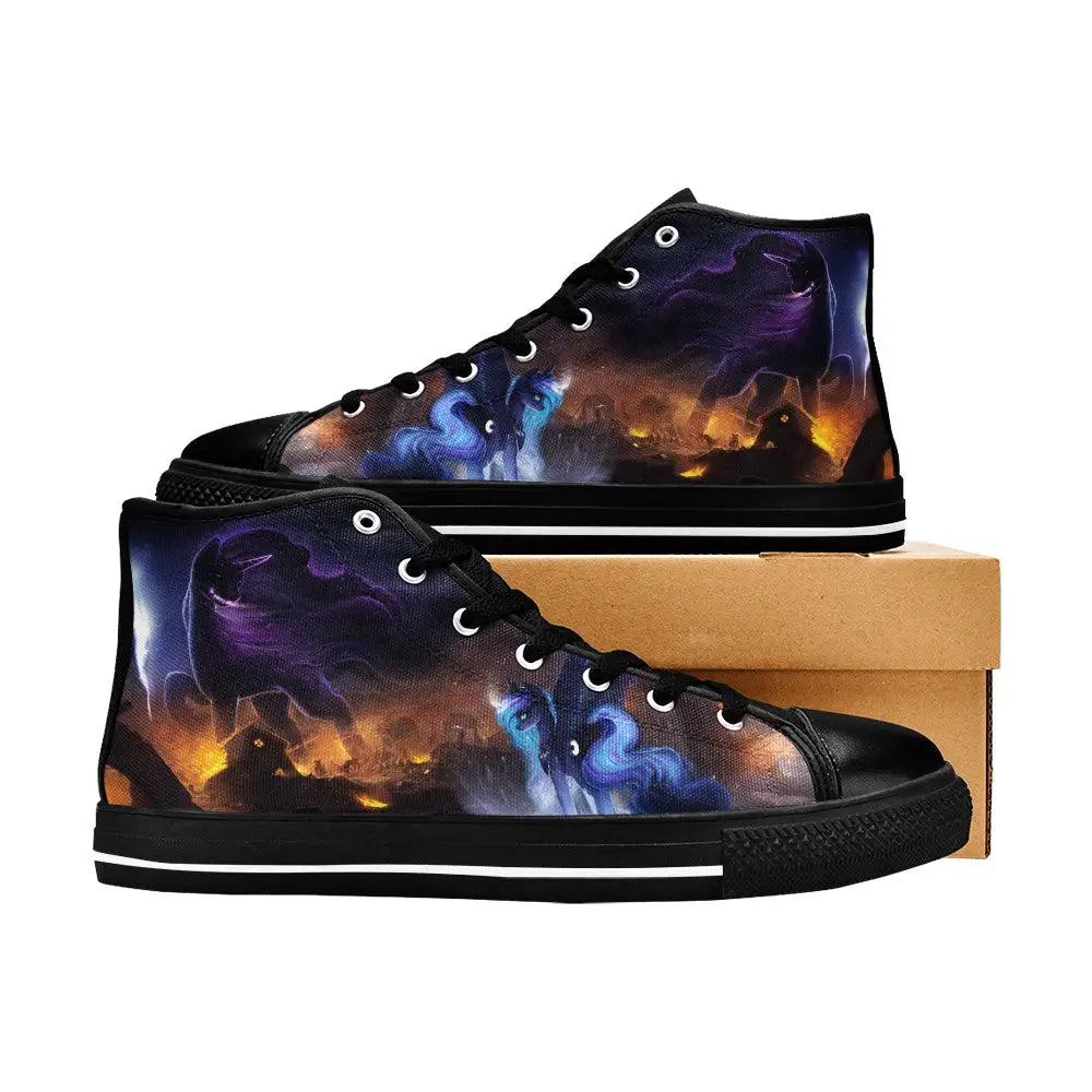 My Little Pony Custom High Top Sneakers Shoes