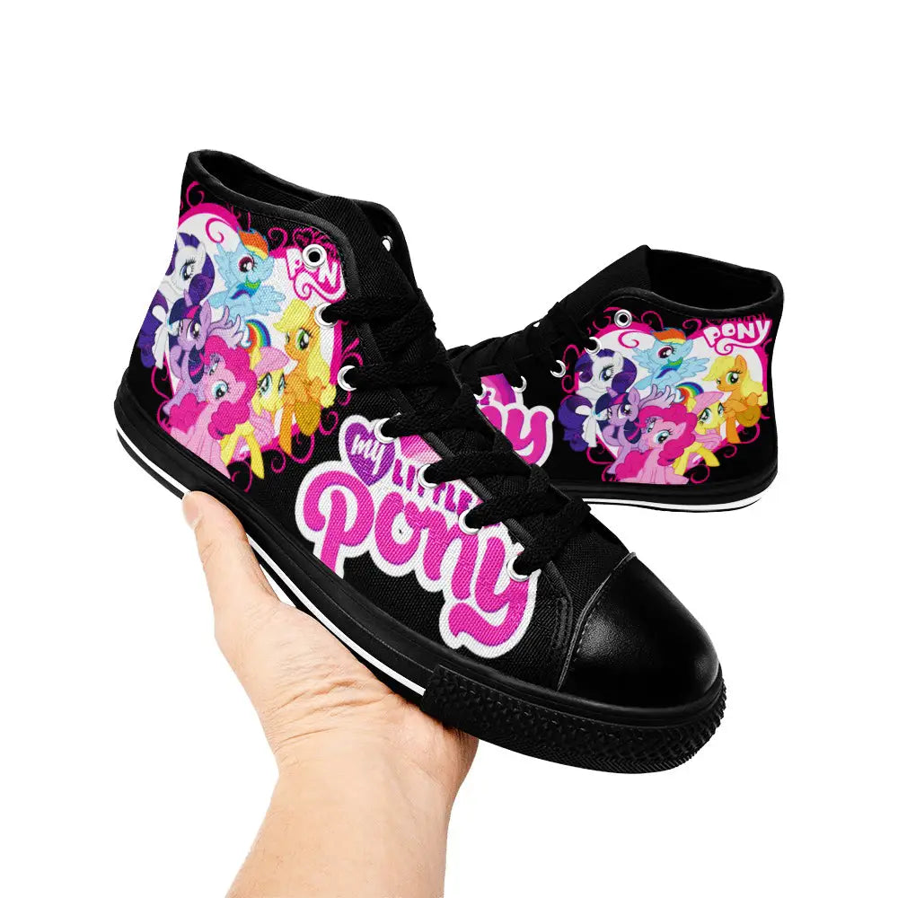 My Little Pony Friendship Is Magic Custom High Top Sneakers Shoes