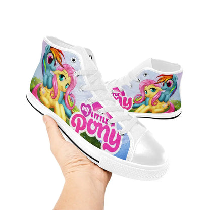 My Little Pony Friendship Is Magic Custom High Top Sneakers Shoes