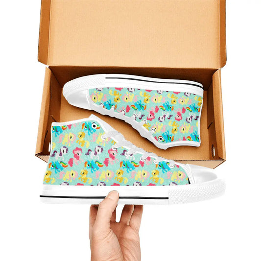 My Little Pony Friendship Is Magic Custom High Top Sneakers Shoes