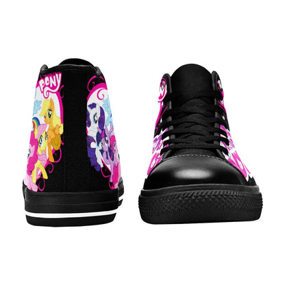 My Little Pony Friendship Is Magic Custom High Top Sneakers Shoes