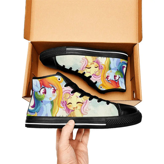 My Little Pony Friendship Is Magic Custom High Top Sneakers Shoes