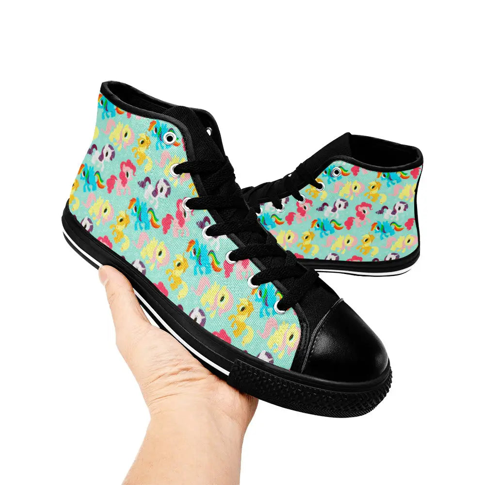 My Little Pony Friendship Is Magic Custom High Top Sneakers Shoes