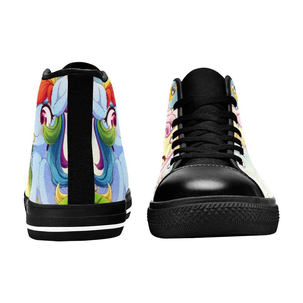 My Little Pony Friendship Is Magic Custom High Top Sneakers Shoes