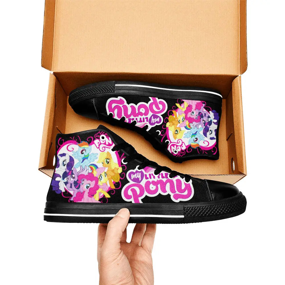 My Little Pony Friendship Is Magic Custom High Top Sneakers Shoes